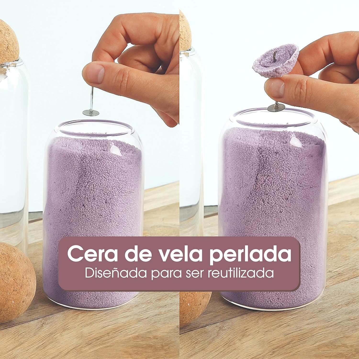 50 mechas para Velas, 15 cm de Largo, de algodón